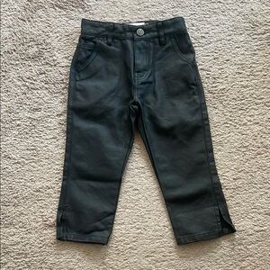 Honor the Gift Toddler pleather pants (never used)